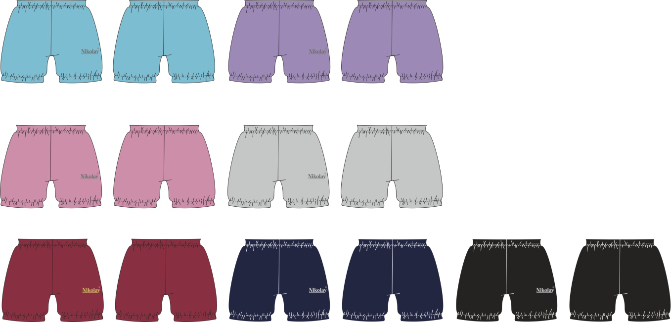 Nikolay Bae Warmup Shorts