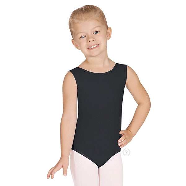Eurotard Girls Cotton Lycra Tank Leotard