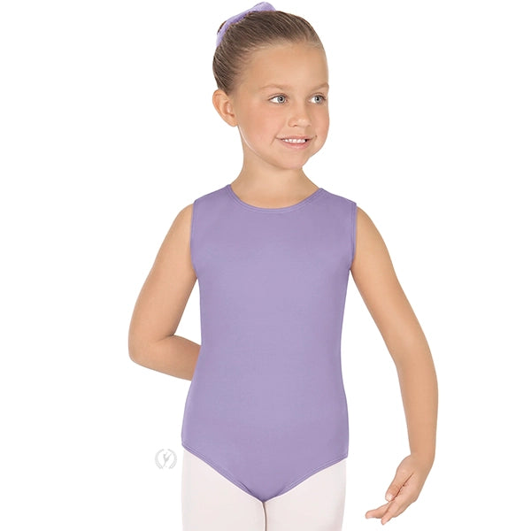Eurotard Girls Cotton Lycra Tank Leotard