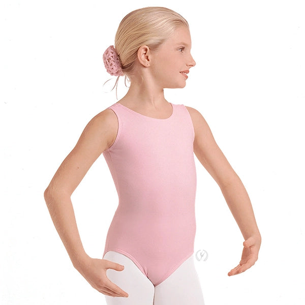 Eurotard Girls Cotton Lycra Tank Leotard