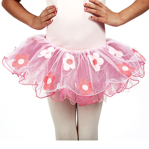 Dasha Stitched Flower Tutu