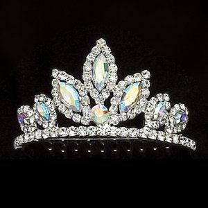 Dasha Rhinestone with Aurora Color Tiara