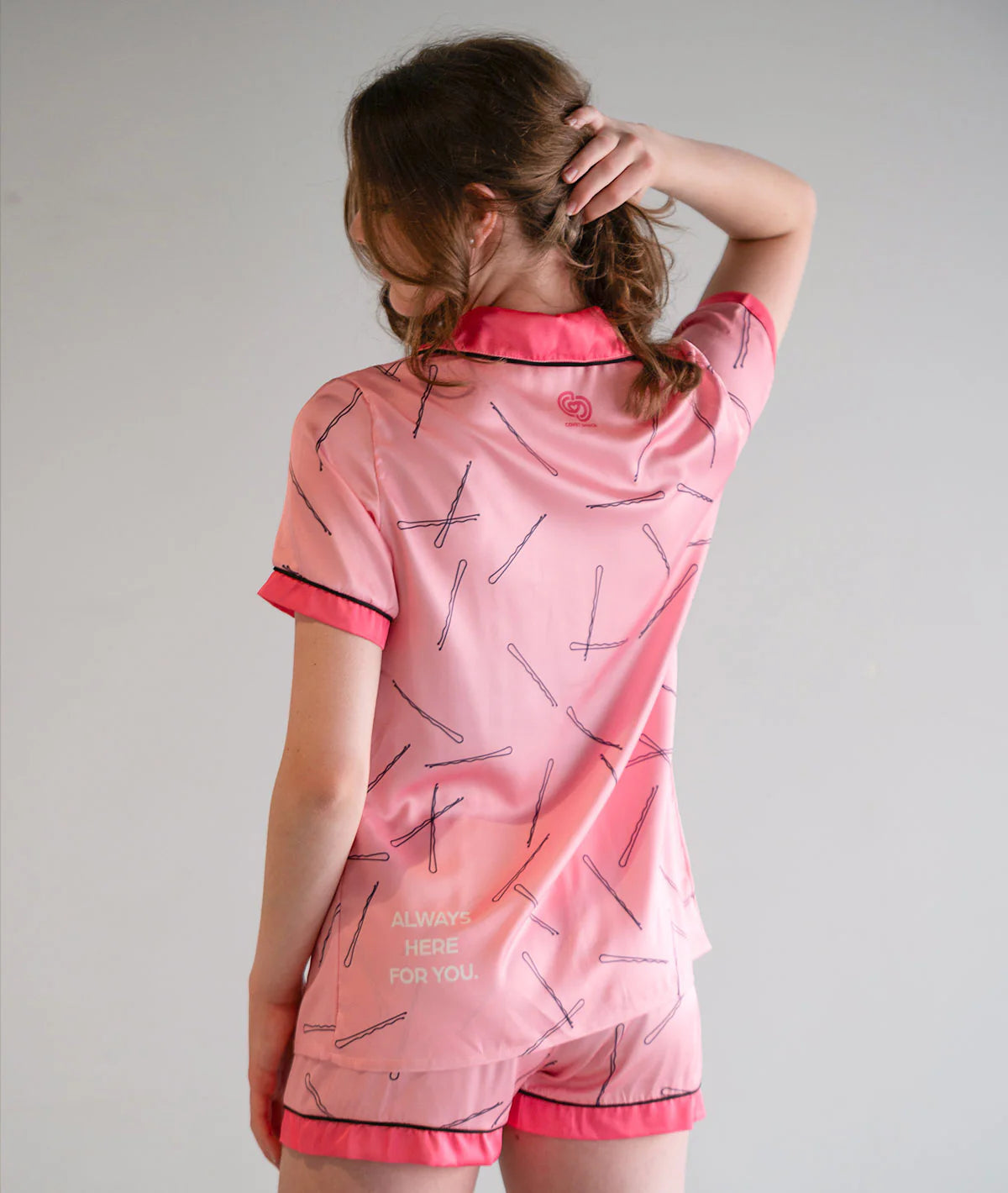 Covet Dance Always Here for You Silk Pajamas