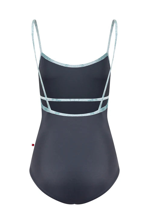 Yumiko RTW Heather Titanium Camisole Leotard