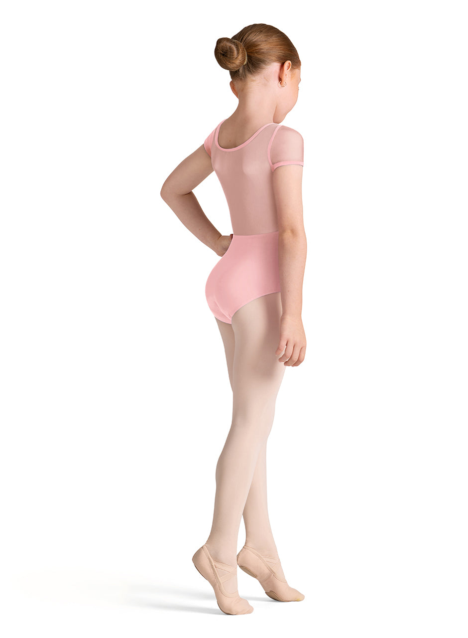 Bloch Girls Cap Sleeve Floral Leotard