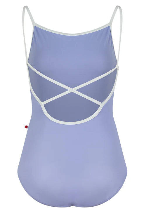 Yumiko CUSTOM Daniela Waltz w/ Eggplant Trim Camisole Leotard