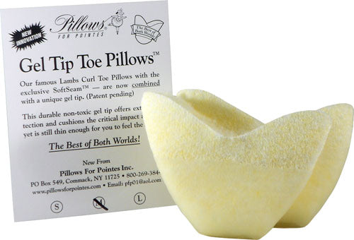 Pillows for Pointes Gel Tip Toe Pillows