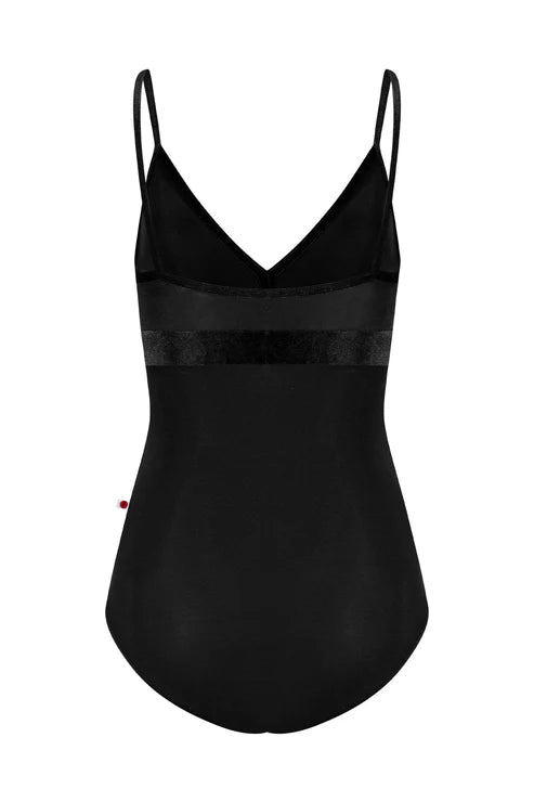 Yumiko RTW Zoe Black Camisole Leotard