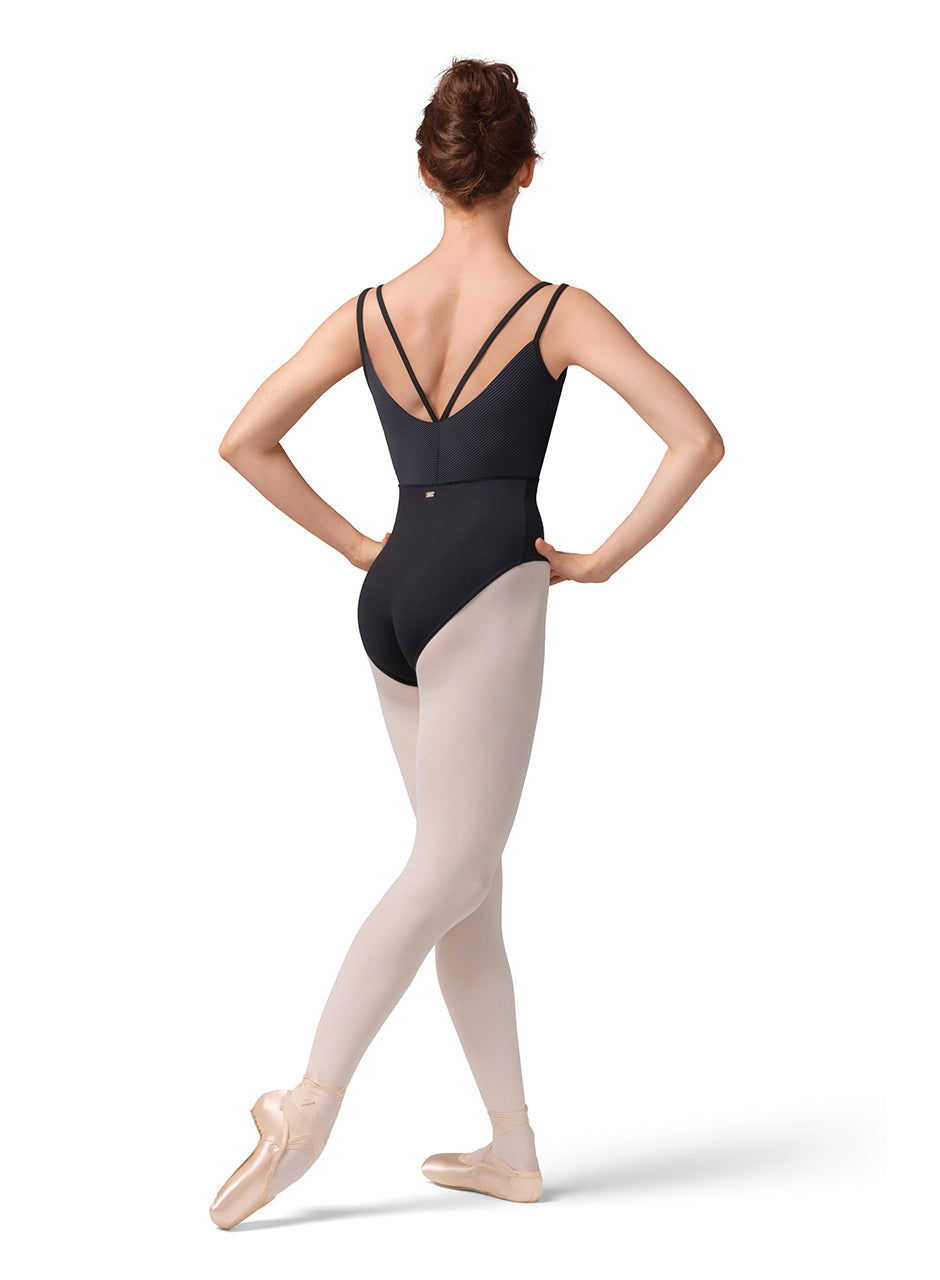 Bloch Girls Mirella Stripe Bodice Camisole Leotard