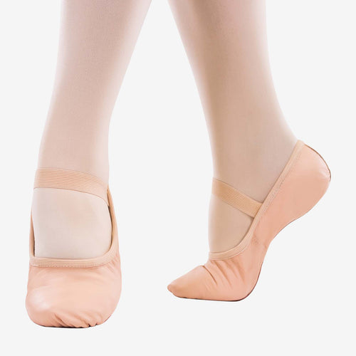 So Danca Adult Leather Full-Sole Ballet Slipper