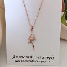 American Dance Supply Ballerina Attitude Necklace