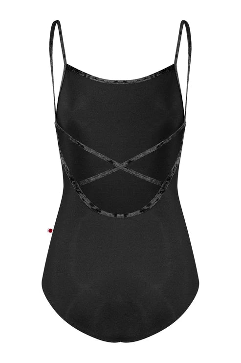 Yumiko RTW Daniela Black Camisole Leotard