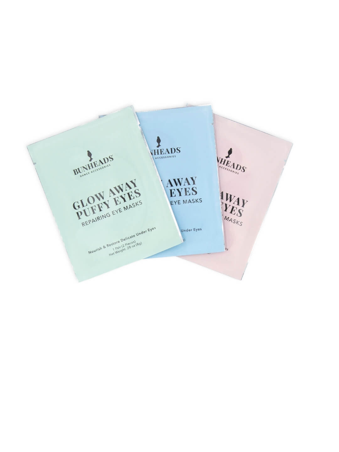 Bunheads Glow Away Puffy Eyes-Cooling Under Eye Masks