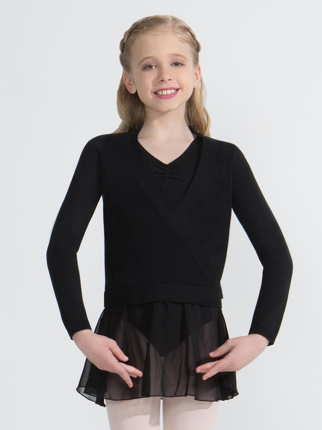 Capezio Kid's Wrap Sweater