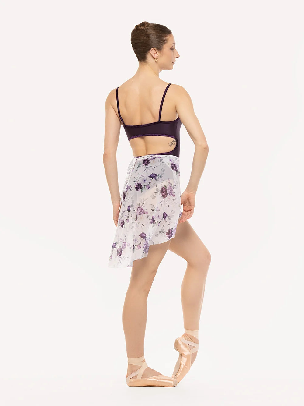 Eleve Dancewear Vienna Mid High-Low Wrap Skirt