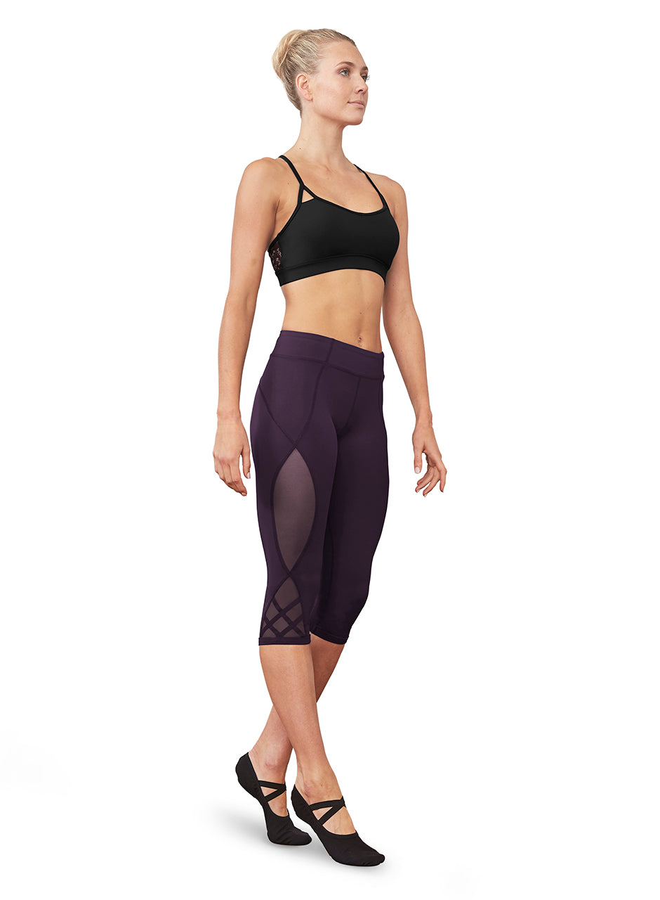 Bloch Cropped Mesh Legging