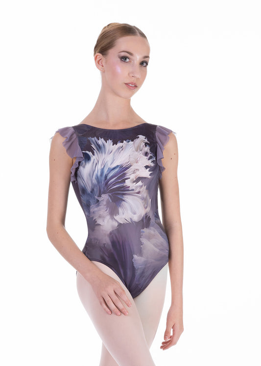Nikolay Volicity Flutter Sleeve Leotard
