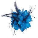 Dasha Bead and Feather Clip