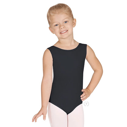 Eurotard Girls Cotton Lycra Tank Leotard