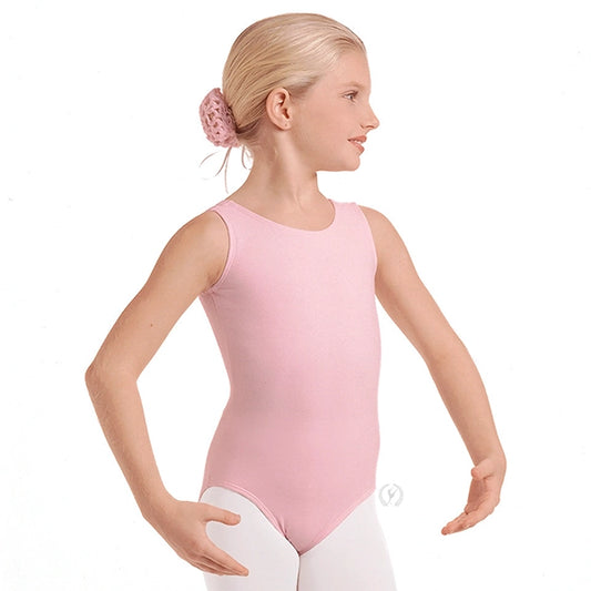 Eurotard Girls Cotton Lycra Tank Leotard
