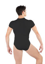 Ballet Rosa Endo Men's Short Sleeve Zip Front Leotard