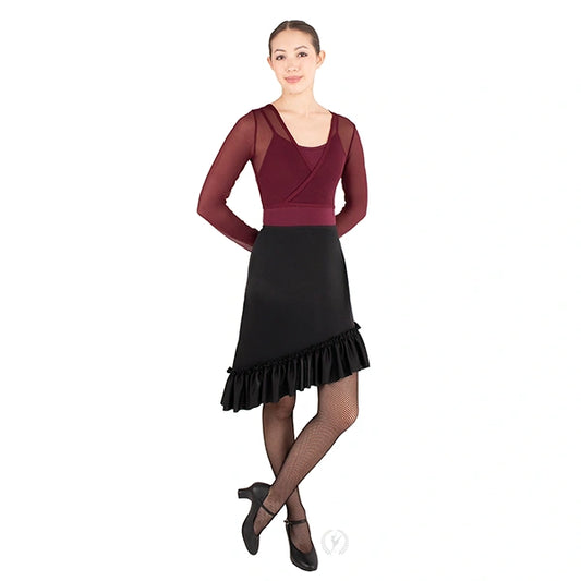 Eurotard Adult Ruffle Hem A-Line Skirt