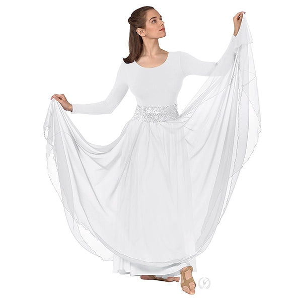 Eurotard Women's Sheer Chiffon Skirt