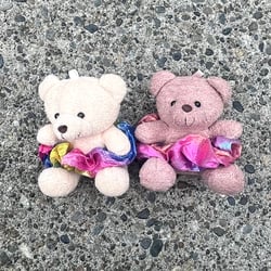 CJ Merchantile 4" Tutu Bear w/ Scrunchies