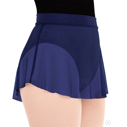 Eurotard Women's Mesh Pull-On Skirt