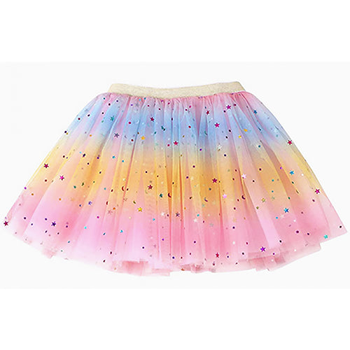 Dasha 3 Layer Star Rainbow Tutu