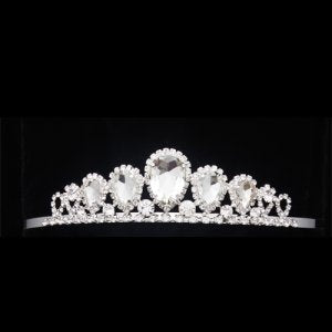 Dasha Crystal Drop Tiara