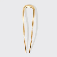 Kitsch Metal French Hair Pin 1pc- Gold