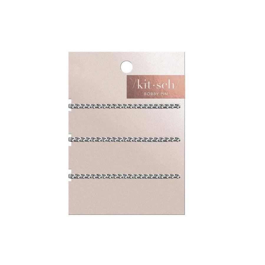 Kitsch Rhinestone Bobby Pins - 3 Pack