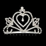 Dasha Small Heart Tiara