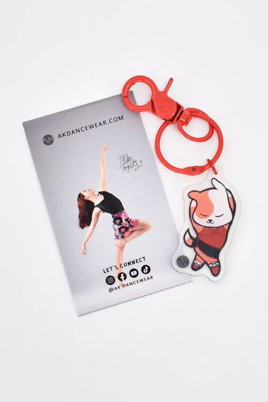 AK Dancewear Dolly in Cara Keychain