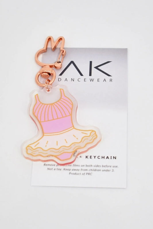 AK Dancewear Aurora Tutu Keychain