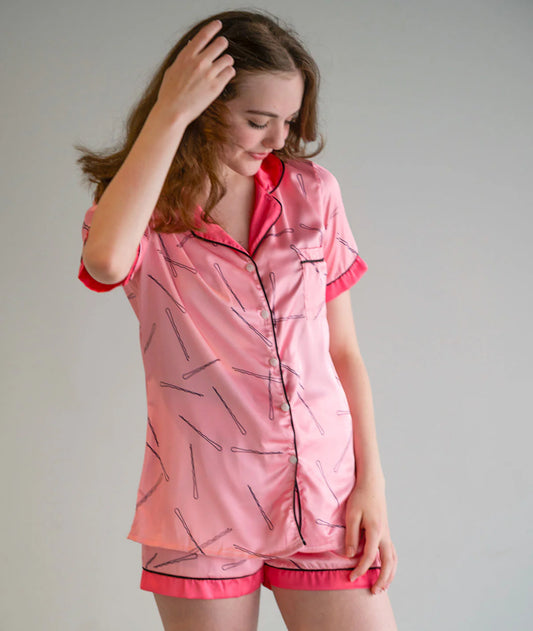 Covet Dance Always Here for You Silk Pajamas