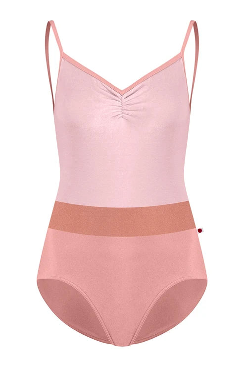 Yumiko RTW Micah Antique Rose Camisole Leotard