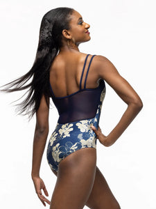 Eleve Dancewear Kubra Dark Navy Blooms