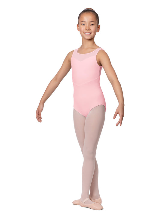 Bloch Girls Mesh Bodice Leotard