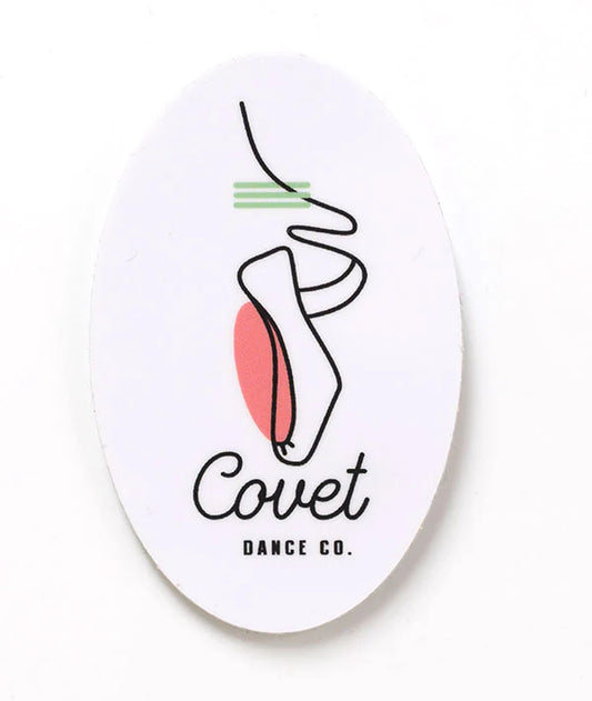 Covet Dance Pointe Shoe Sticker