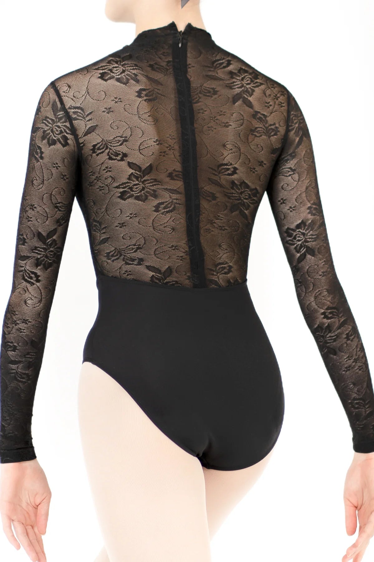 Danse de Paris Snowflake Lace Leotard