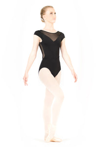 Danse de Paris Mirabelle Cap Sleeve Leotard