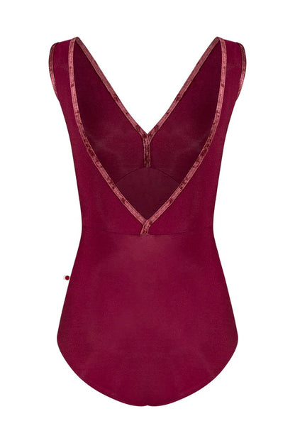 Yumiko RTW Alicia Burgundy Tank Leotard