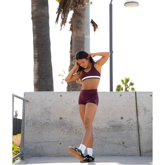 Honeycut Fold Over Short