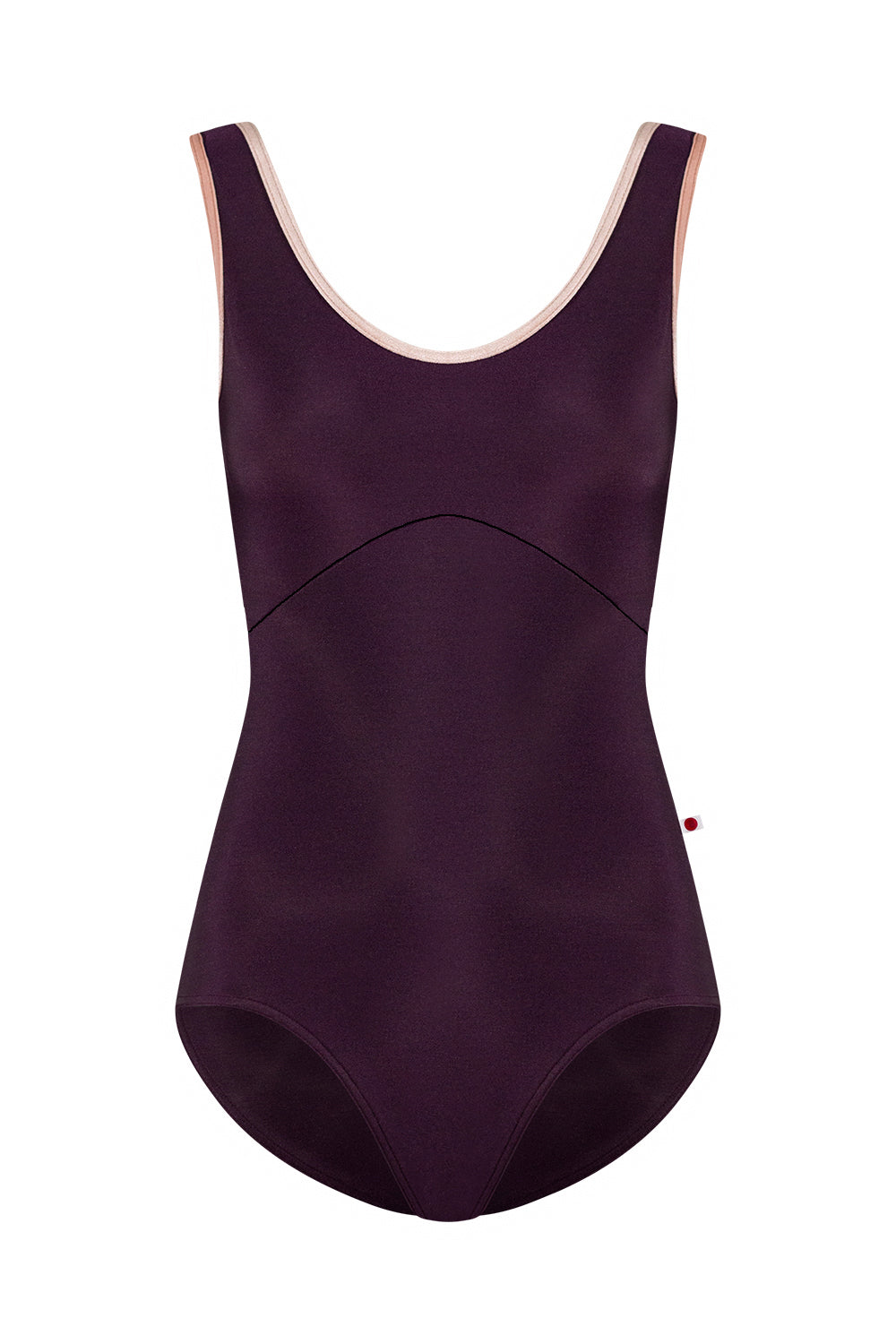 Yumiko RTW Anna Duo Eggplant Tank Leotard