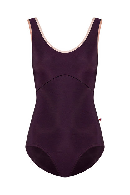 Yumiko RTW Anna Duo Eggplant Tank Leotard