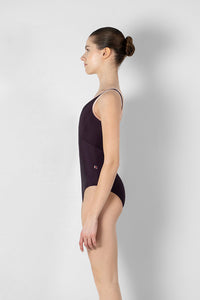 Yumiko RTW Anna Duo Eggplant Tank Leotard