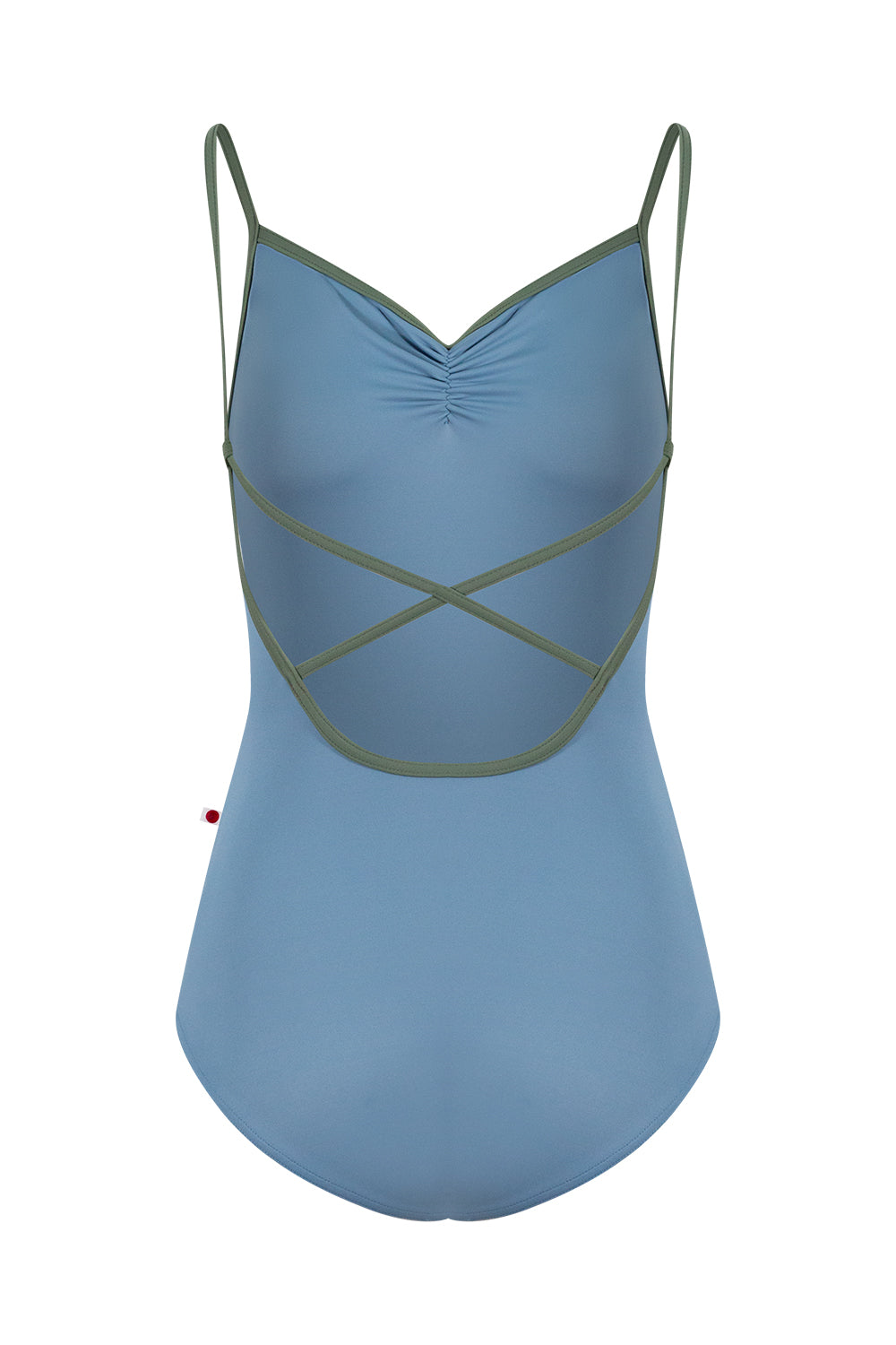 Yumiko RTW Daniela Blue Grey Camisole Leotard