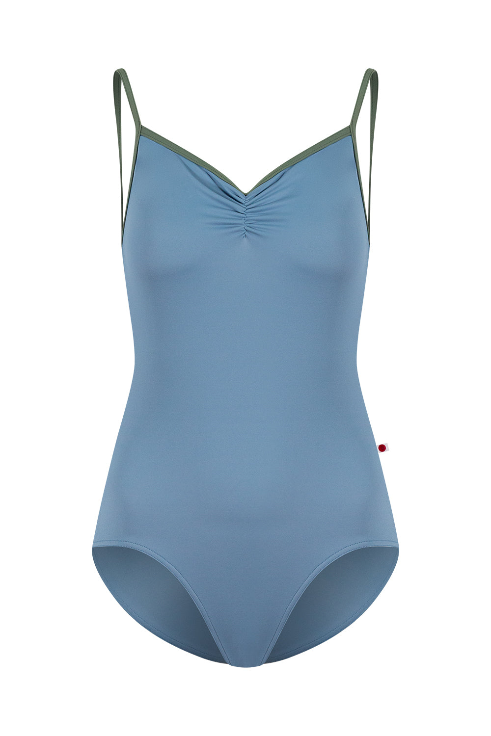 Yumiko RTW Daniela Blue Grey Camisole Leotard